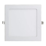 Foco Led Cuadrado 18w, Luz Cálida, Embutido Panel Plafón