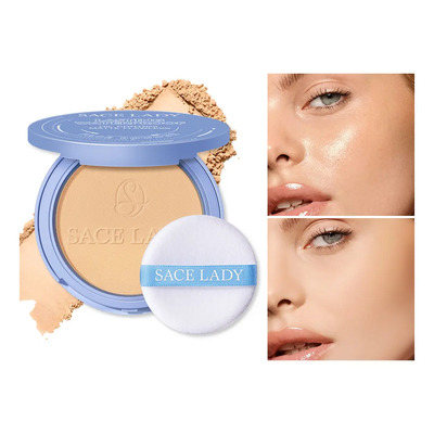 Polvo Compacto Sace Lady Matte Waterproof Larga Duración 02 Beige | MercadoLibre
