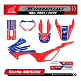 Kit Completo De Calcos - Gráfica Honda Tornado - Laminadas!