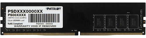 Memoria Ram Ddr4 8gb 3200mhz Patriot Udimm 1.2v Cl22 Para Pc