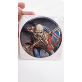 Adesivo Iron Maiden The Trooper Resinado Tamanho 9cm