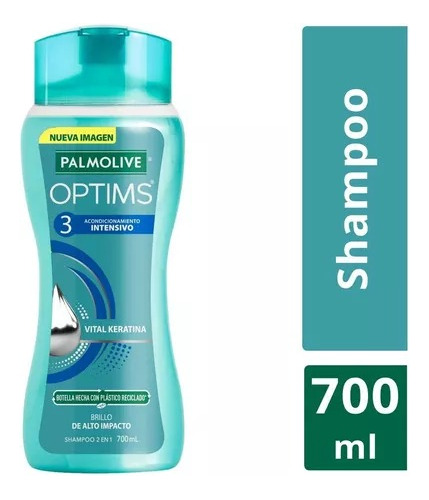 Shampoo Palmolive Optims Acondicionamiento Intensivo 700 Ml 