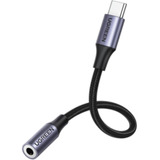 Adaptador Usb Tipo C A Jack 3.5mm Cable De 10 Cm Soporta