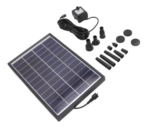 Bomba Solar Para Estanque, Fuente, Filtro Antiobstrucciones,