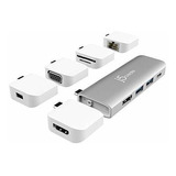 Hub Usb-c Multi-display | Hdmi X 2, Mini Displayport, Vga,