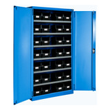 Armario Storage Compat 102x40x200cm Para 800 Kg Faa130052 Color Azul