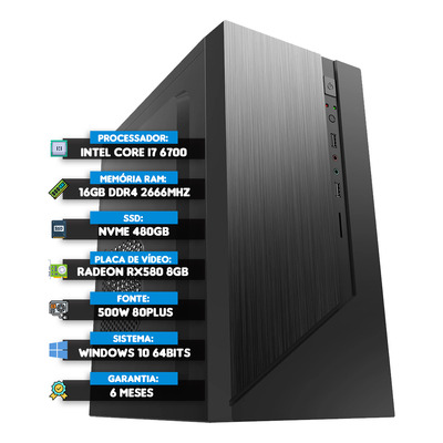 Pc Gamer I7 6700 | MercadoLivre 📦 Pc Gamer I7 6700 | MercadoLivre 📦