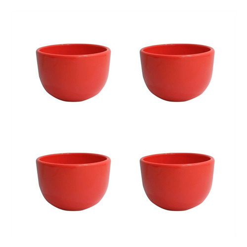 Set X4 Piezas De Ceramica Ensaladera Bowl Compoteras Oferta