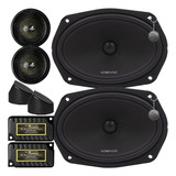 Audiophonic Sensation Kit 2 Vias Ks690 6x9 Polegadas 200 Rms