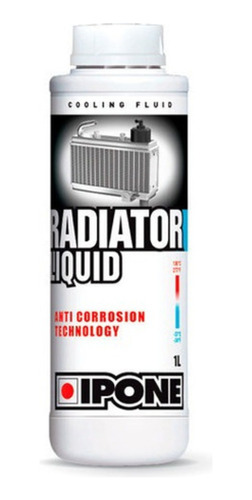 Liquido Refrigerante P/radiador Moto Ipone Radiator Liquid