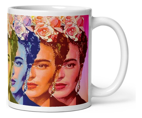 Taza De Cafe Frida Kahlo Original Varios Modelos Cerámica 