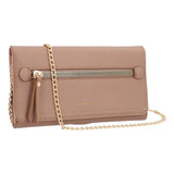 Cartera Color Taupe 855-15 Color Beige