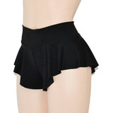 Mini Short De Lycra Pole Dance Estilo Falda Twerk Lori