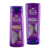 Shampoo Y Acondicionador Fructis Control Rizos Poder. X350