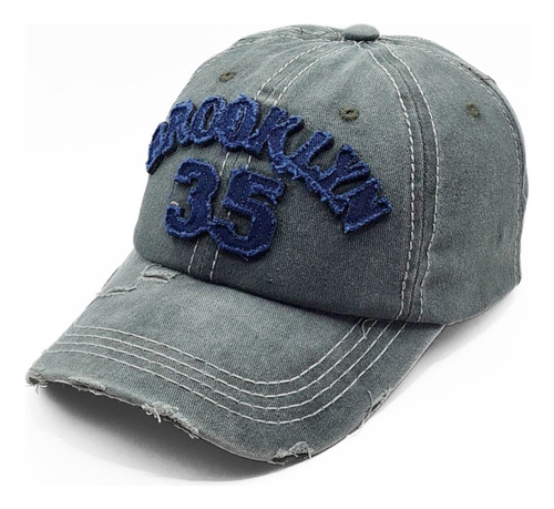 Gorro Jockey Beisbol Brooklyn Vintage Retro Colores Varios