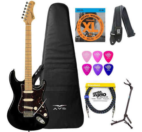 Guitarra Tagima T805 Bk Preta + Kit