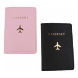 Porta Pasaporte Porta Documentos Con Icono De Avión