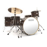 Bateria Acústica Legend One Series 20 Mahogany Com 5 Pçs