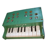 Brinquedo Piano P-10 Mini Piano Madeira Hering Usado Antigo