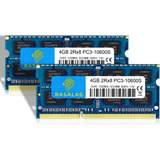 8gb (2x4gb) Ddr3-1333mhz Sodimm 1.5v Memoria Ram Rasalas Azu