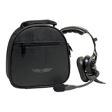 Bolsa Mochila Asa Audífonos Headset Piloto Vuelo Viaje Funda