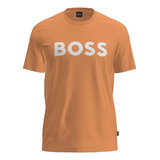 Playera Para Hombre Boss De Algodón Con Logo Estampado