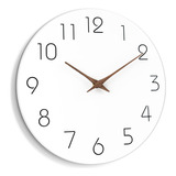 Mosewa Reloj De Pared De 12.0 In, Silencioso, De Madera, Fun