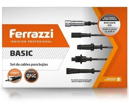 Kit Cables Ferrazzi Y Bujas Fiat Tempra 2.0 8v C Distribuid Foto 4
