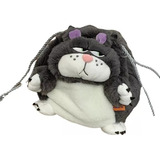 Mochila Figura De Felpa De Gato Cenicienta Lucifer, 20 Cm