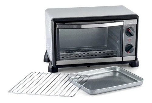 Horno Tostador Universal 10 Litros Acero Inox, Hornear, Asar