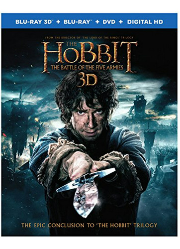 El Hobbit: La Batalla De Los Cinco Ejércitos (blu-ray 3d + B