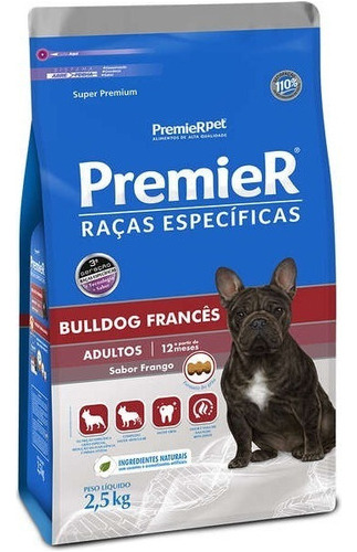 Premier Específicas Bulldog Francês Adulto 2,5 Kg