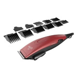 Corta Pelo Y Barba Gama Gm562 24 Piezas 9w Roja