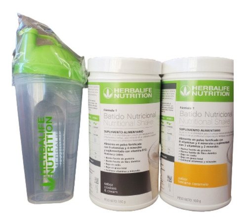 Pack 2 Batidos + Shaker Herbalife + Envío