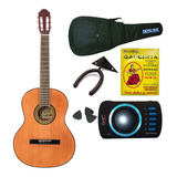 Gracia M3 Combo Guitarra Clasica + Funda + Afinador + Acc