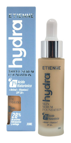 Serum Y Base De Maquillaje Medium Hydra Etienne 30ml