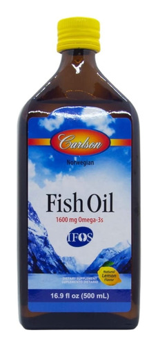 Omega 3 Fish Oil Carlson 1600mg X 500ml