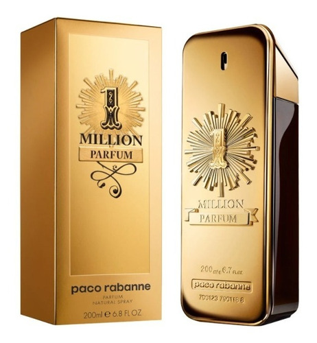 1 Million Parfum Paco Rabanne 200 Ml Eau De Parfum Original