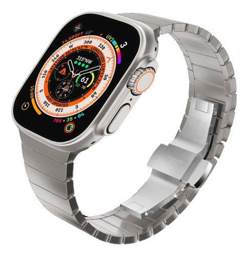 Pulseira Elos Para Apple Watch Aço Tamanho 38/40/42/44mm