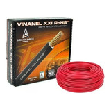Cable Thw Calibre 10 Vinanel Xxi 100 Mts Rojo