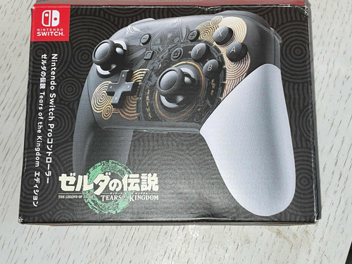 Nintendo Switch Pro Controller Zelda Tok Original