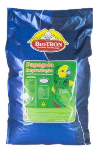 Biotron Papagaio Reprodução 5kg Extrusada Cacatua Arara