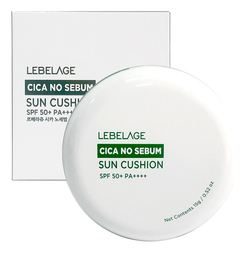 Maquillaje Sun Cushion Coreano De Cica / Control De Sebo_1pz