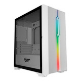 Gabinete Gamer Aigo Darkflash Dlm 23 Branco Lateral Vidro