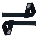 Faixa Strap Para Musculação Profissional Academia E Cross Cor Preto