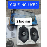 Par Bocinas Infinity  125 Watts Rms  5x7 O 6x8 Ambas Medidas