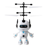 Mini Drone Esfera Voladora Led Y Sensor Manual Luces