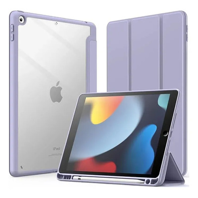 Funda Smart Para iPad 10.2 9na Generación 2021 (a2602\u002Fa2603\u002Fa2604\u002Fa2605) \u002F 8va Generación 2020 (a2270 \u002F A2428 \u002F A2429 \u002F A243) \u002F 7ma Generación (a2197 \u002F A2200 \u002F A2198) Lila Slim | MercadoLibre