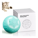 Juguetes Gatos Bola Autogiratoria Interactiva Con Luz Led