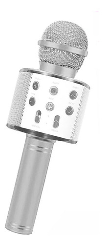 Microfono Inalambrico Karaoke Bocina Bluetooth Recargable 